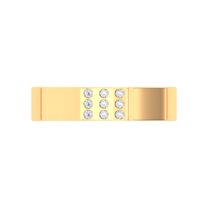 Rouge Broad Band Ring - Ten