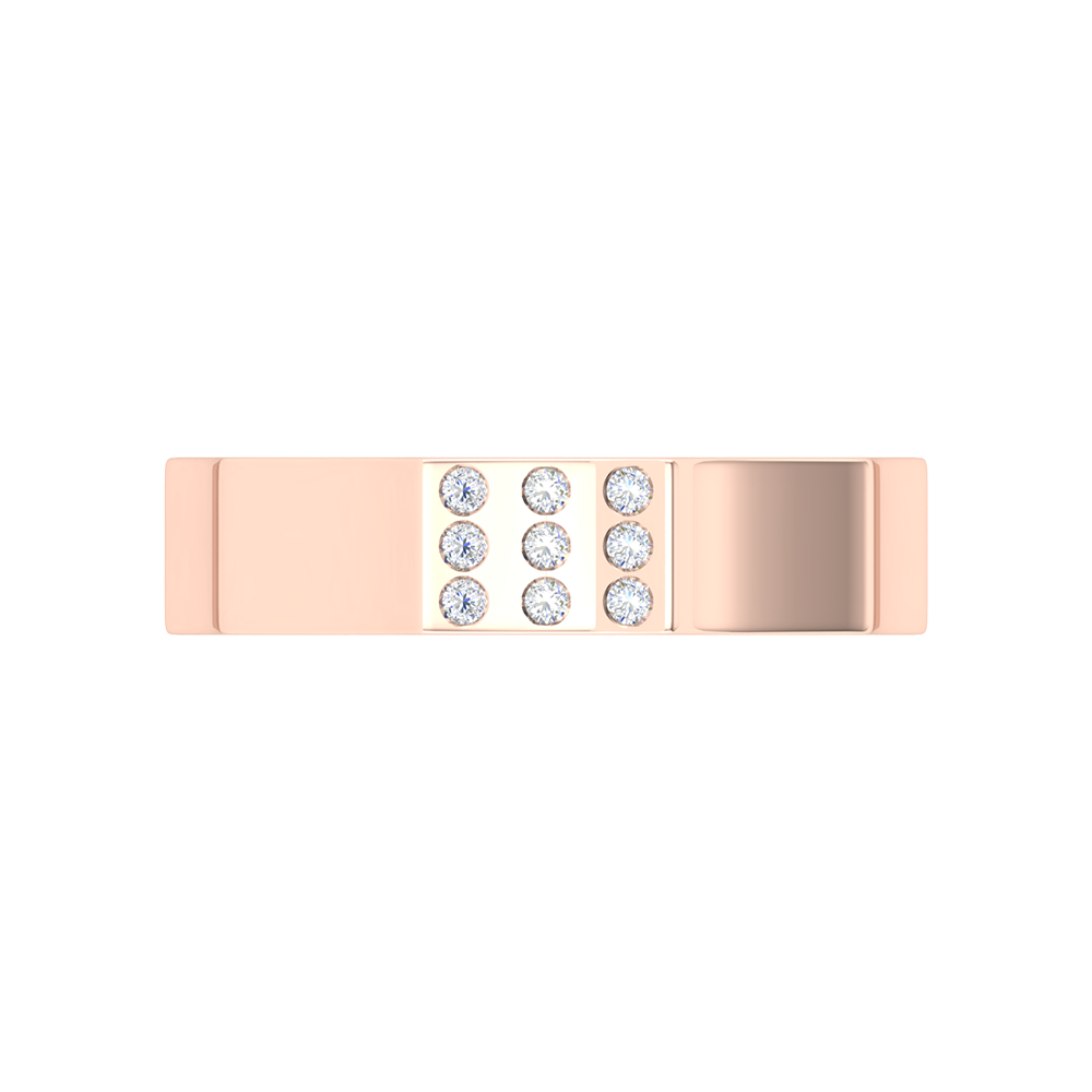 Rouge Broad Band Ring - Two