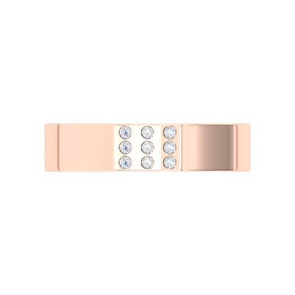 Rouge Broad Band Ring - Two