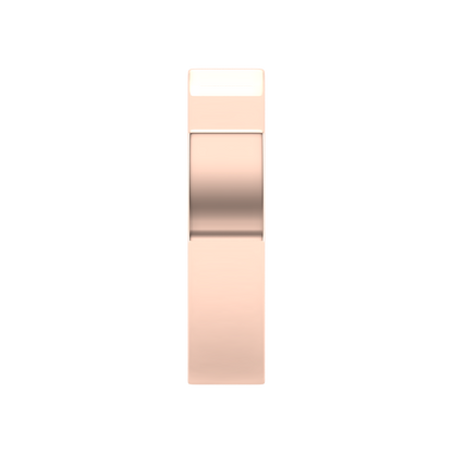 Rouge Broad Band Ring In 925 Sterling Silver - Three