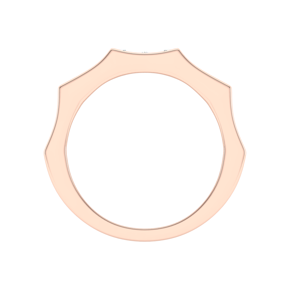 Rouge Broad Band Ring - Four