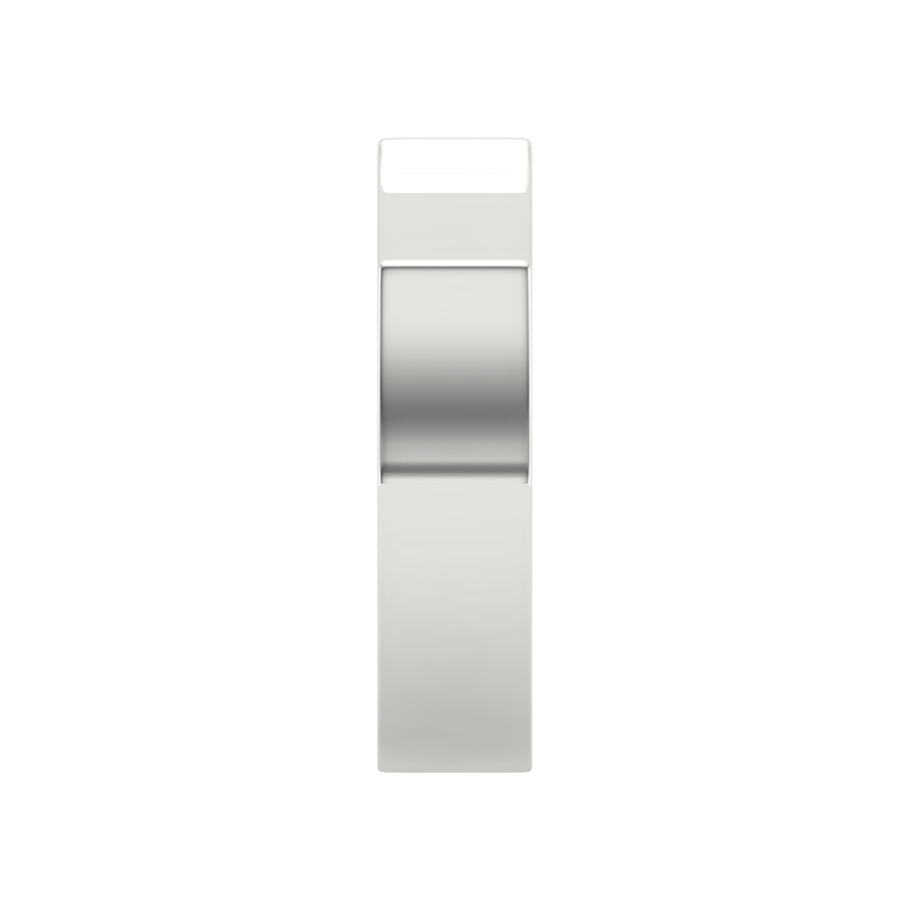 Rouge Broad Band Ring In 925 Sterling Silver - Seven