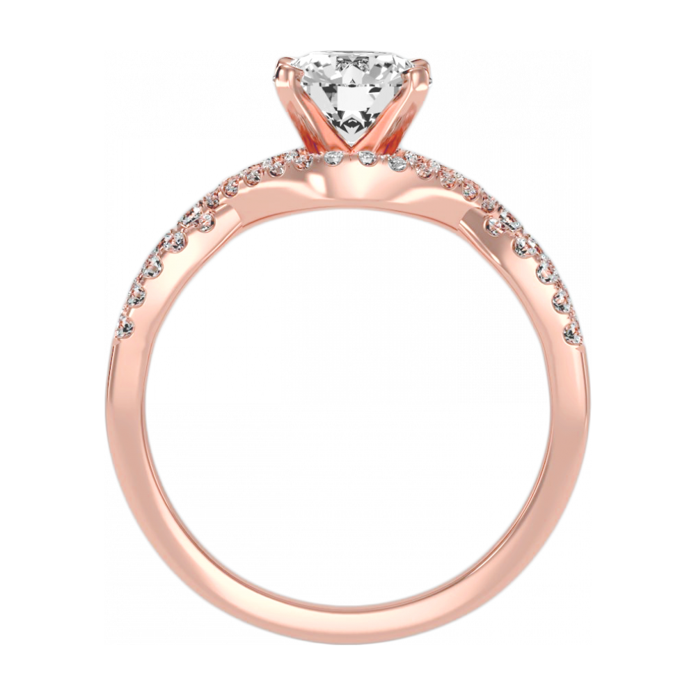 Royale Solitaire Ring In 925 Sterling Silver - Nine