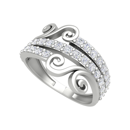 Royal Broadband In 925 Sterling Silver - Five