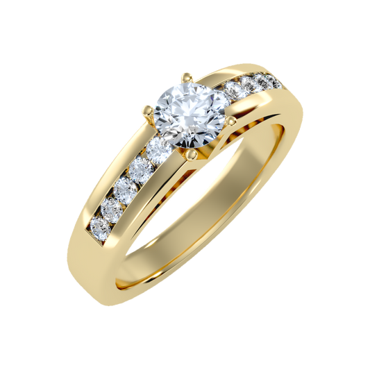 Royal Solitaire Ring - One