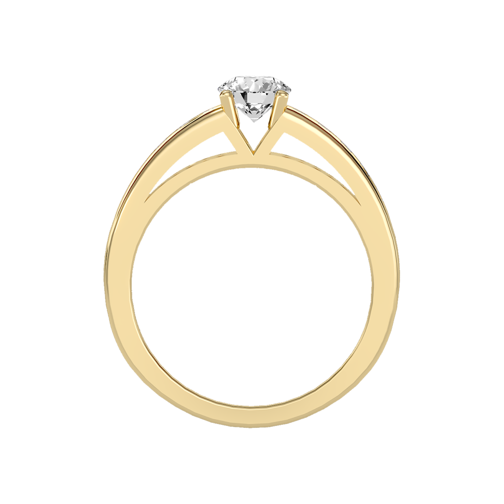Royal Solitaire Ring - Three