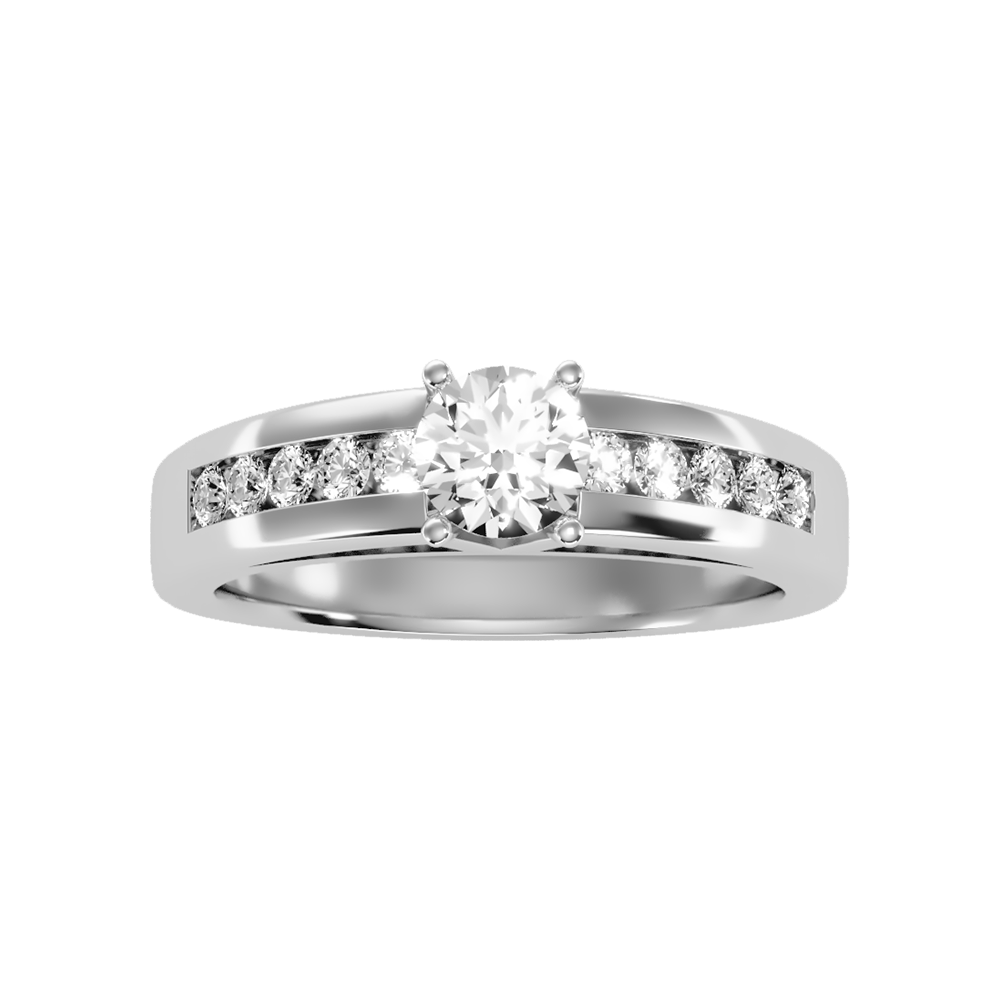 Royal Solitaire Ring - Six