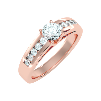 Royal Solitaire Ring - Nine