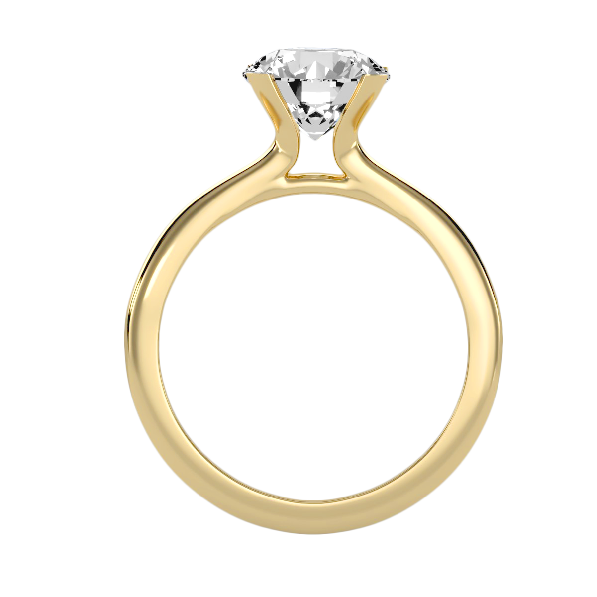 Jebij Signature 2 Carat Moissanite Ring – D Color Vvs1 Sterling Silver With Rhodium Plating - Ten