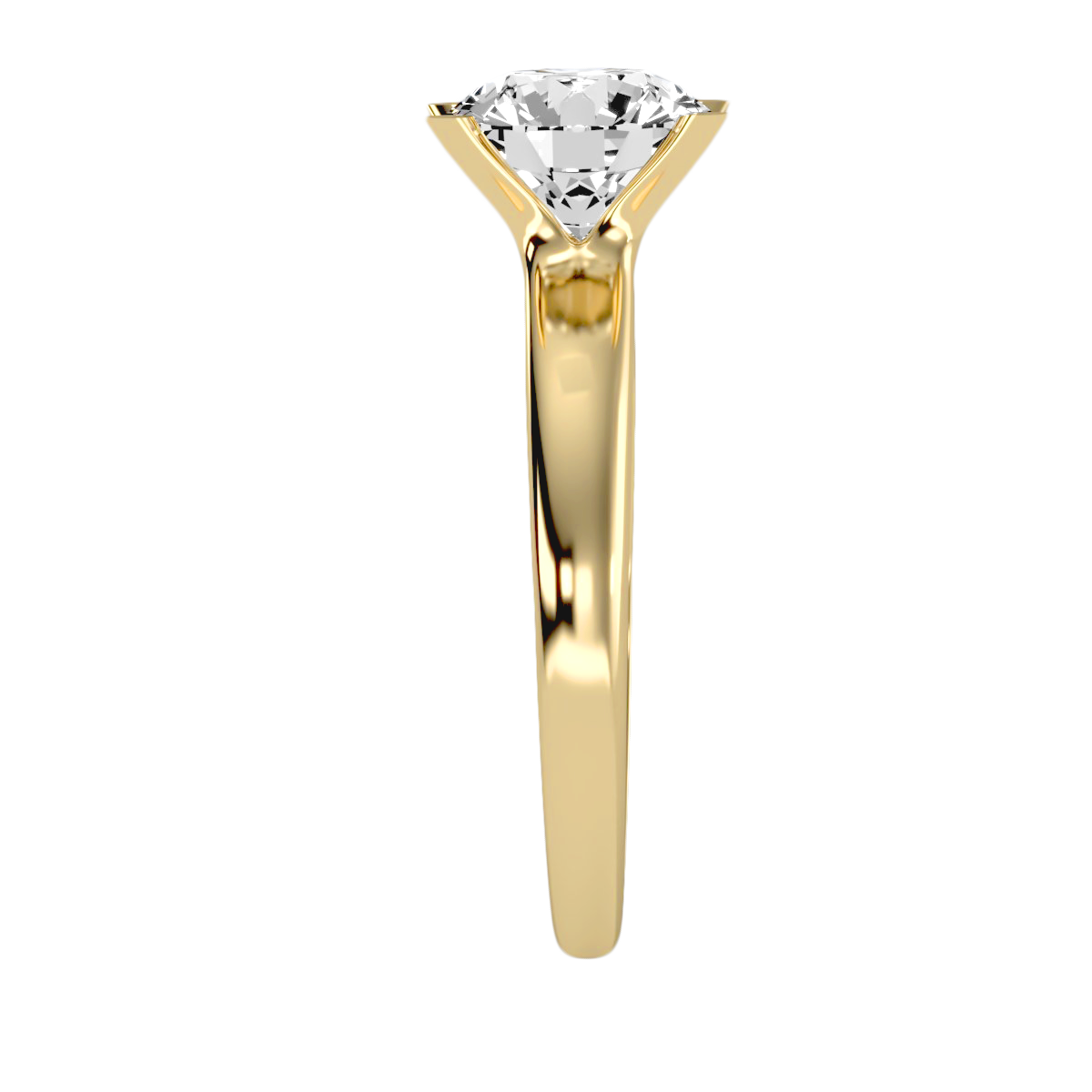Jebij Signature 2 Carat Moissanite Ring – D Color Vvs1 Sterling Silver With Rhodium Plating - Twelve