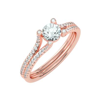 Sangre Solitaire Ring In 925 Sterling Silver - Ten