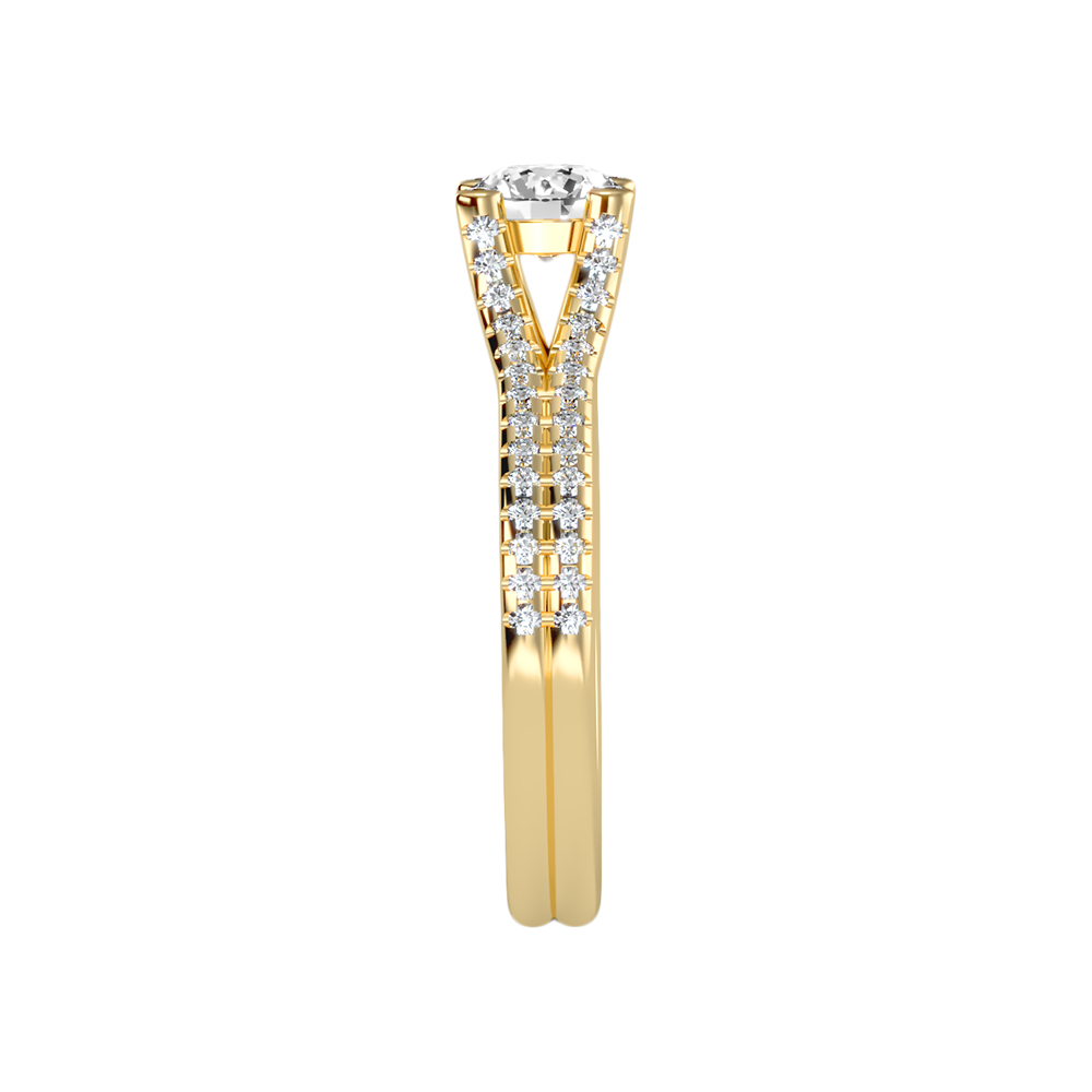 Sangre Solitaire Ring - Five