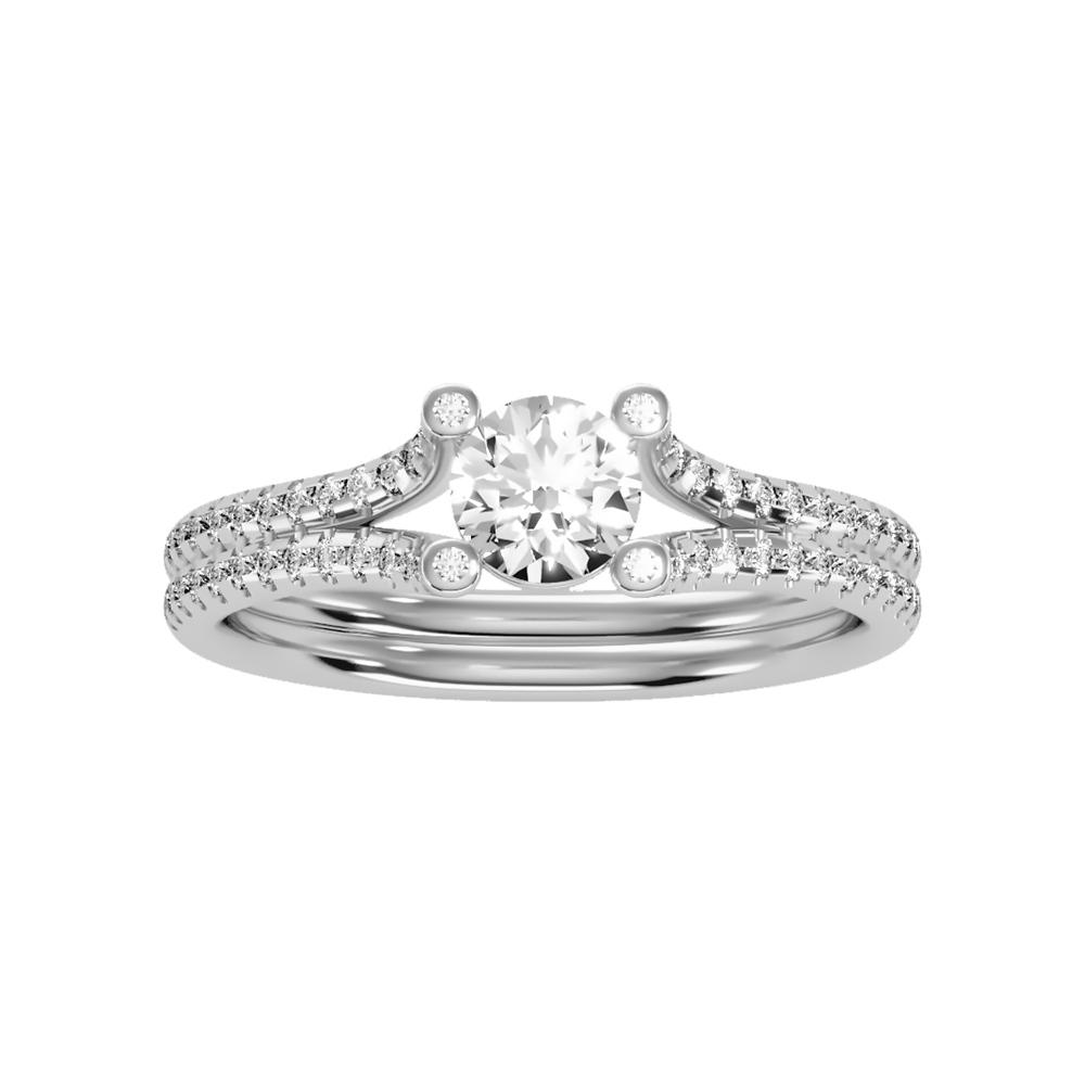 Sangre Solitaire Ring In 925 Sterling Silver - Seven