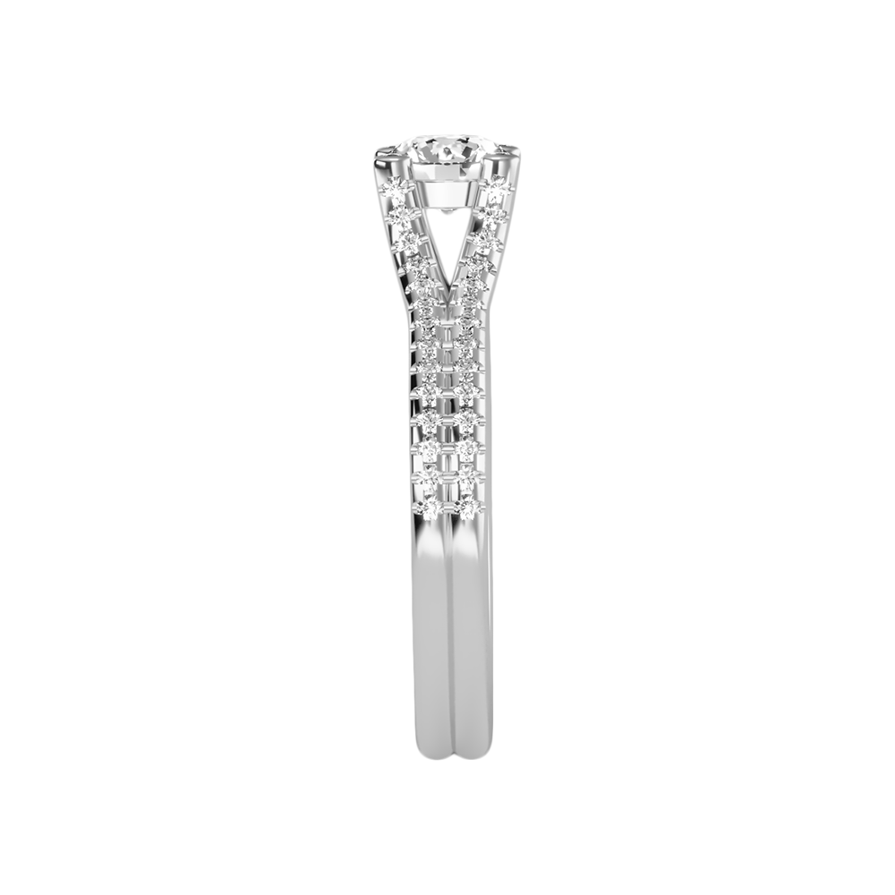 Sangre Solitaire Ring In 925 Sterling Silver - Eight