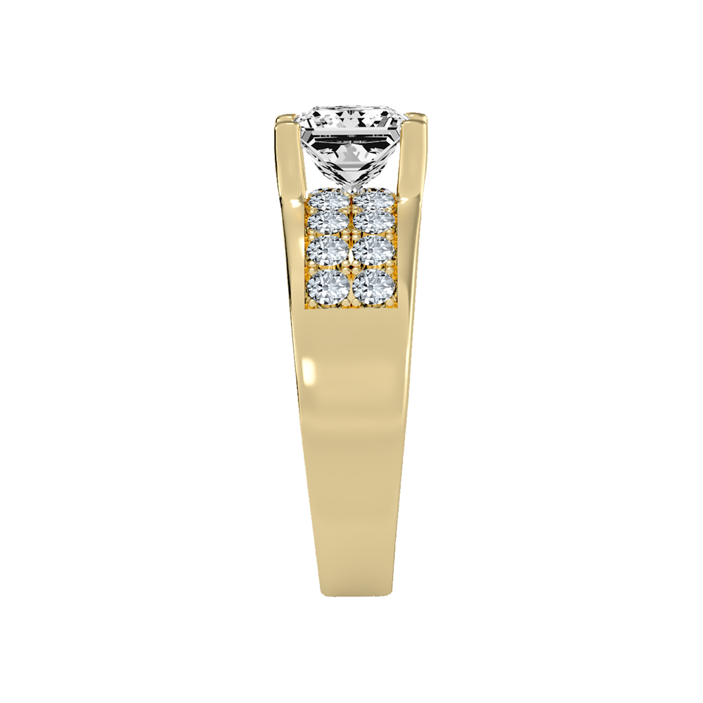 Scintillate Solitaire Ring In 925 Sterling Silver - Eleven