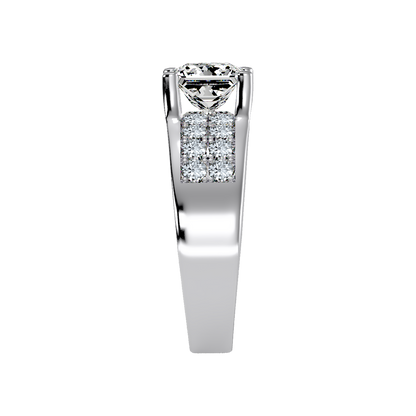 Scintillate Solitaire Ring - Seven
