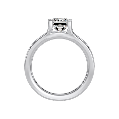 Scintillate Solitaire Ring In 925 Sterling Silver - Eight
