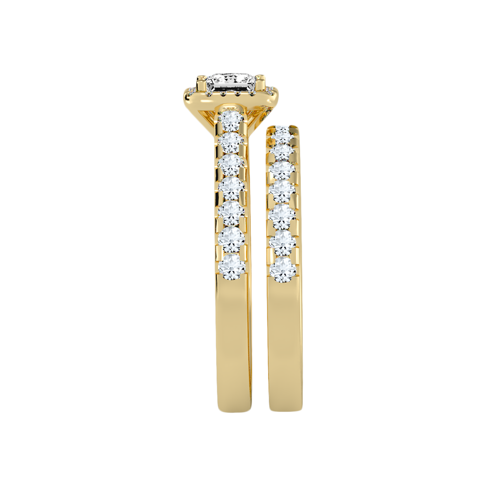 Scintilla Bridal Ring Set - Eleven