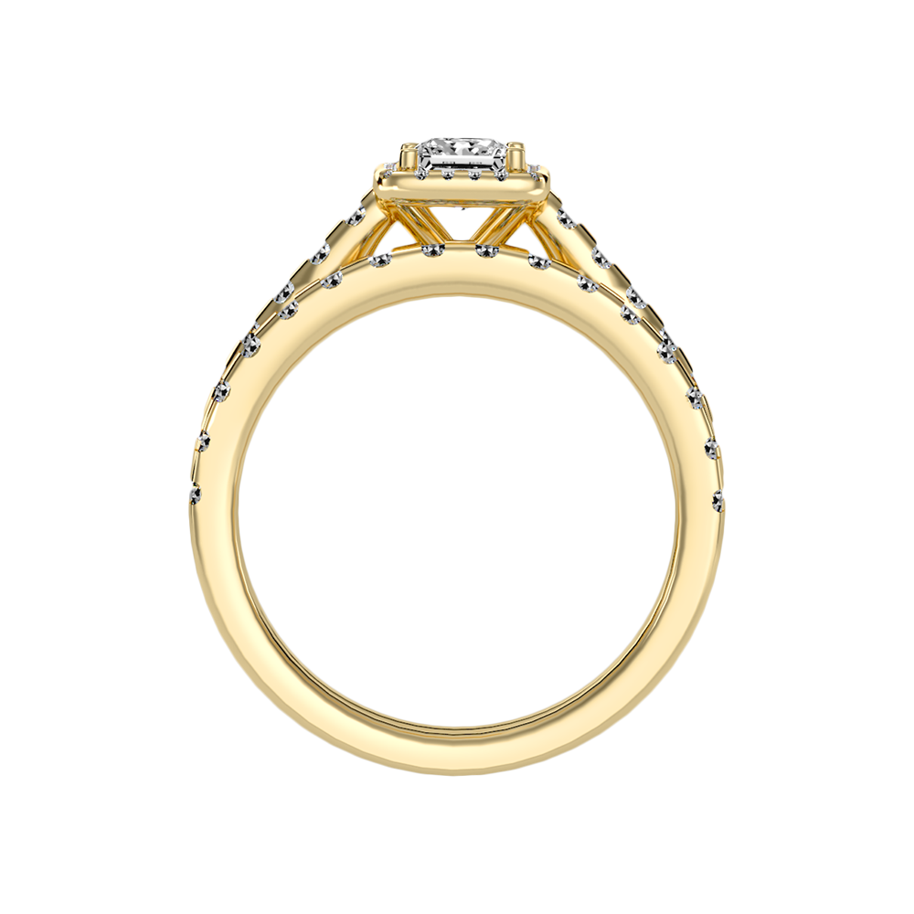 Sempiternal Bridal Ring Set In 925 Sterling Silver - Twelve