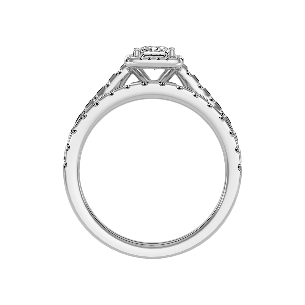 Sempiternal Bridal Ring Set In 925 Sterling Silver - Eight