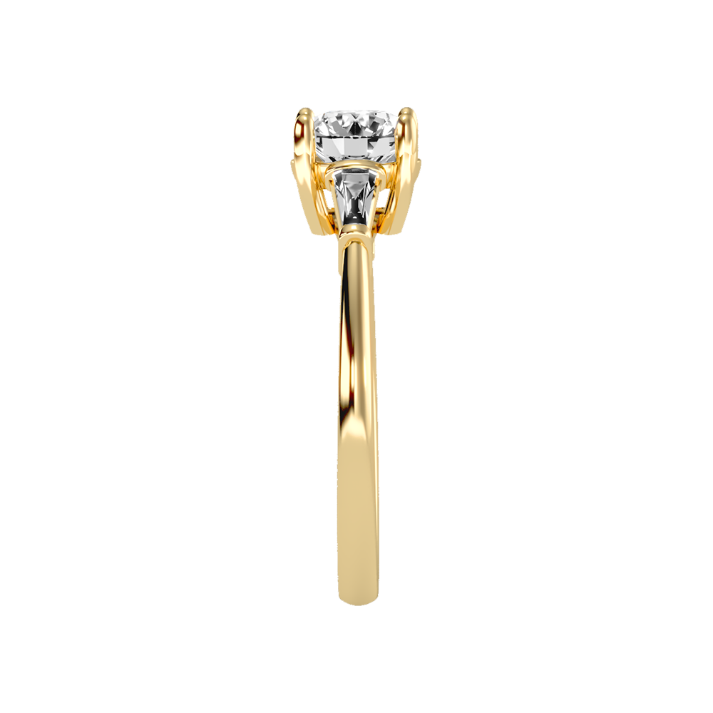 Sensational Solitaire Ring In 925 Sterling Silver - Eleven