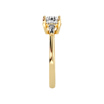 Sensational Solitaire Ring In 925 Sterling Silver - Eleven