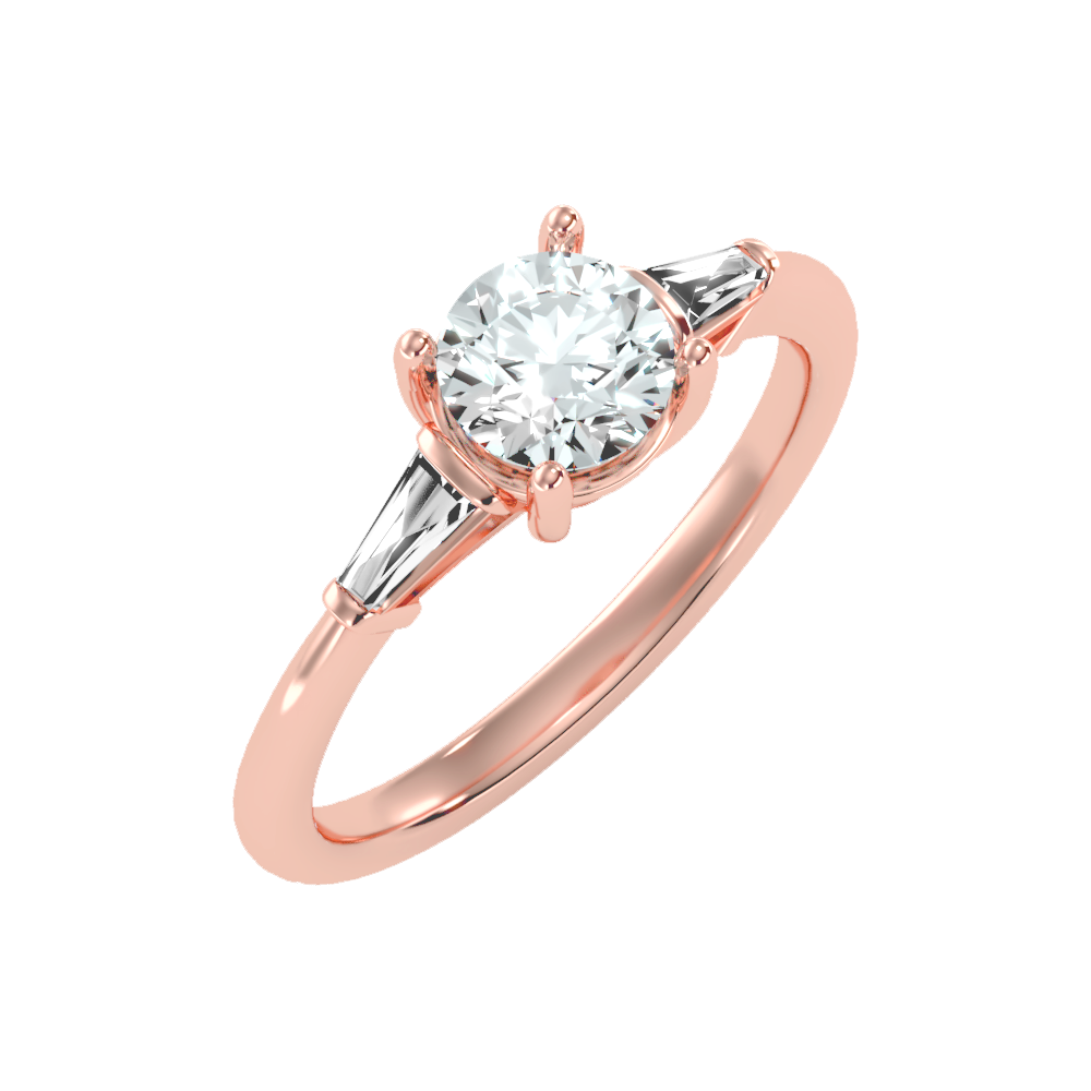 Sensational Solitaire Ring In 925 Sterling Silver - Five
