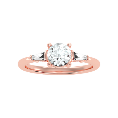 Sensational Solitaire Ring In 925 Sterling Silver - Seven