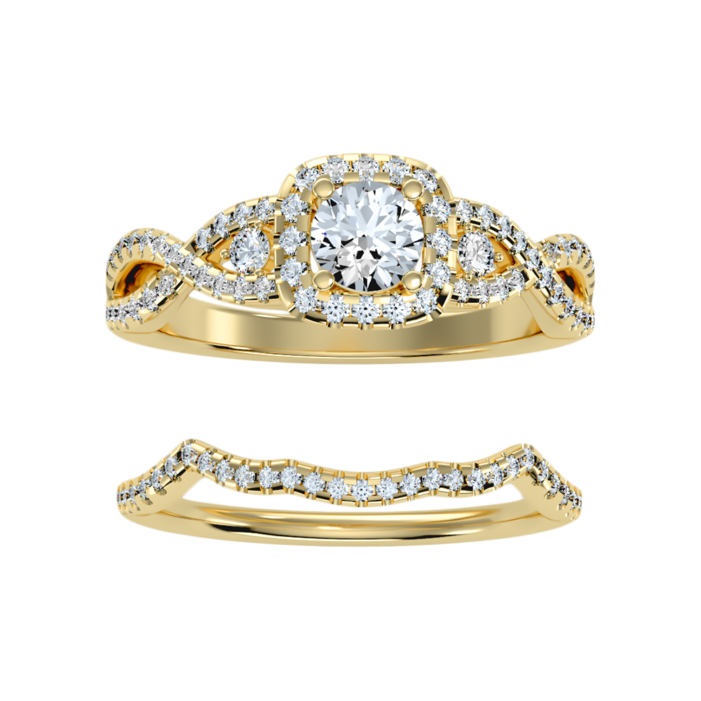 Seqqen Bridal Ring Set - Ten