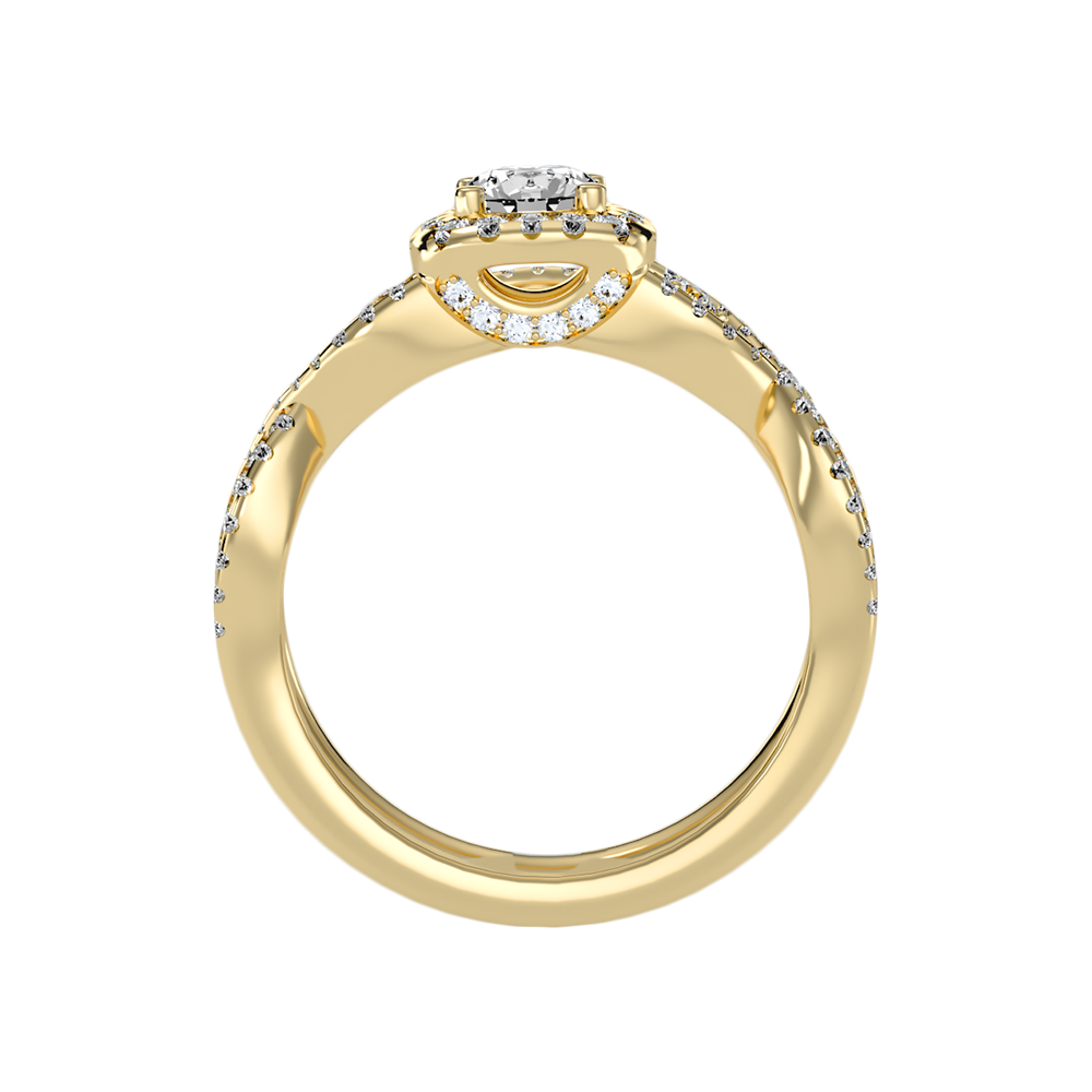 Seqqen Bridal Ring Set In 925 Sterling Silver - Twelve