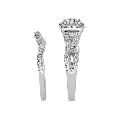 Seqqen Bridal Ring Set - Two