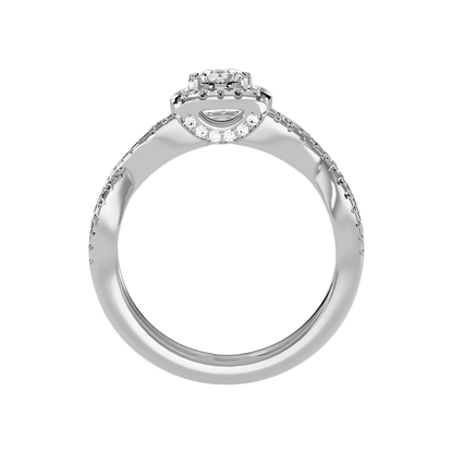 Seqqen Bridal Ring Set In 925 Sterling Silver - Four