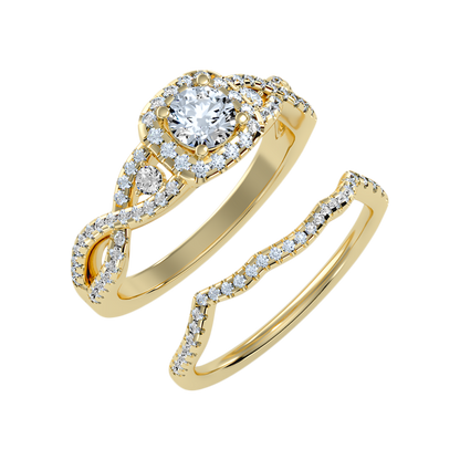 Seqqen Bridal Ring Set - Nine