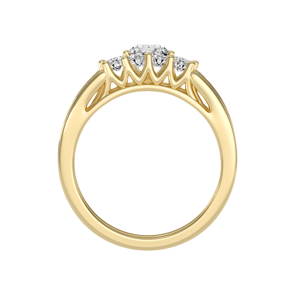 Sequoia Bridal Ring Set - Twelve