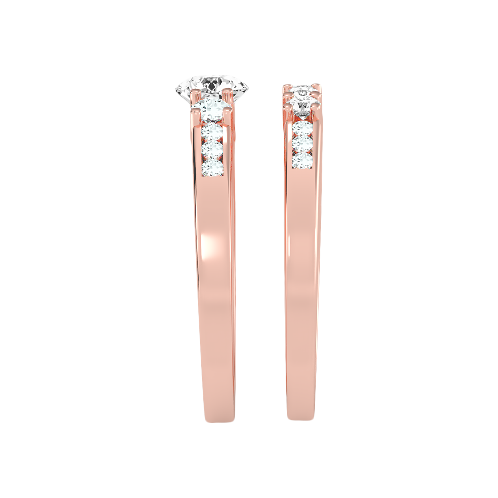 Sequoia Bridal Ring Set - Three