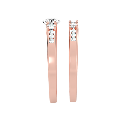 Sequoia Bridal Ring Set - Three