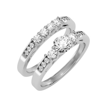 Sequoia Bridal Ring Set - Six