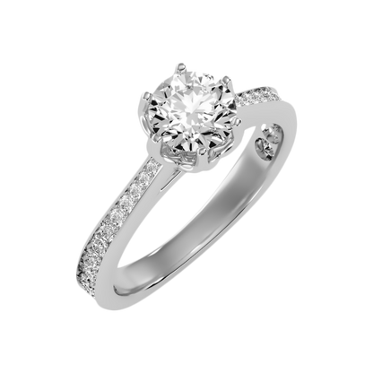 Seraglio Solitaire Ring - One