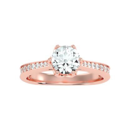 Seraglio Solitaire Ring - Seven