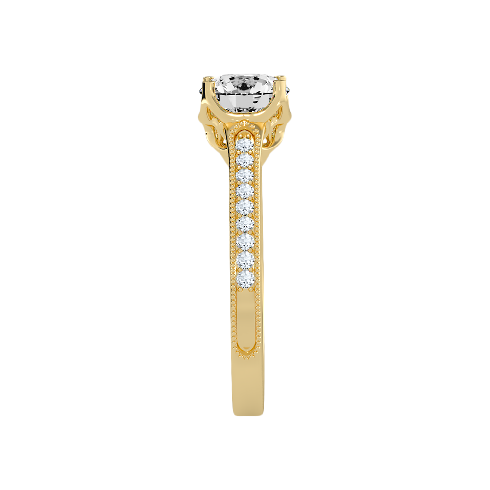 Serendipity Solitaire Ring In 925 Sterling Silver - Eleven