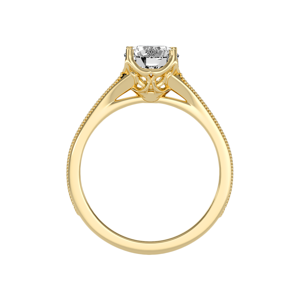 Serendipity Solitaire Ring In 925 Sterling Silver - Twelve