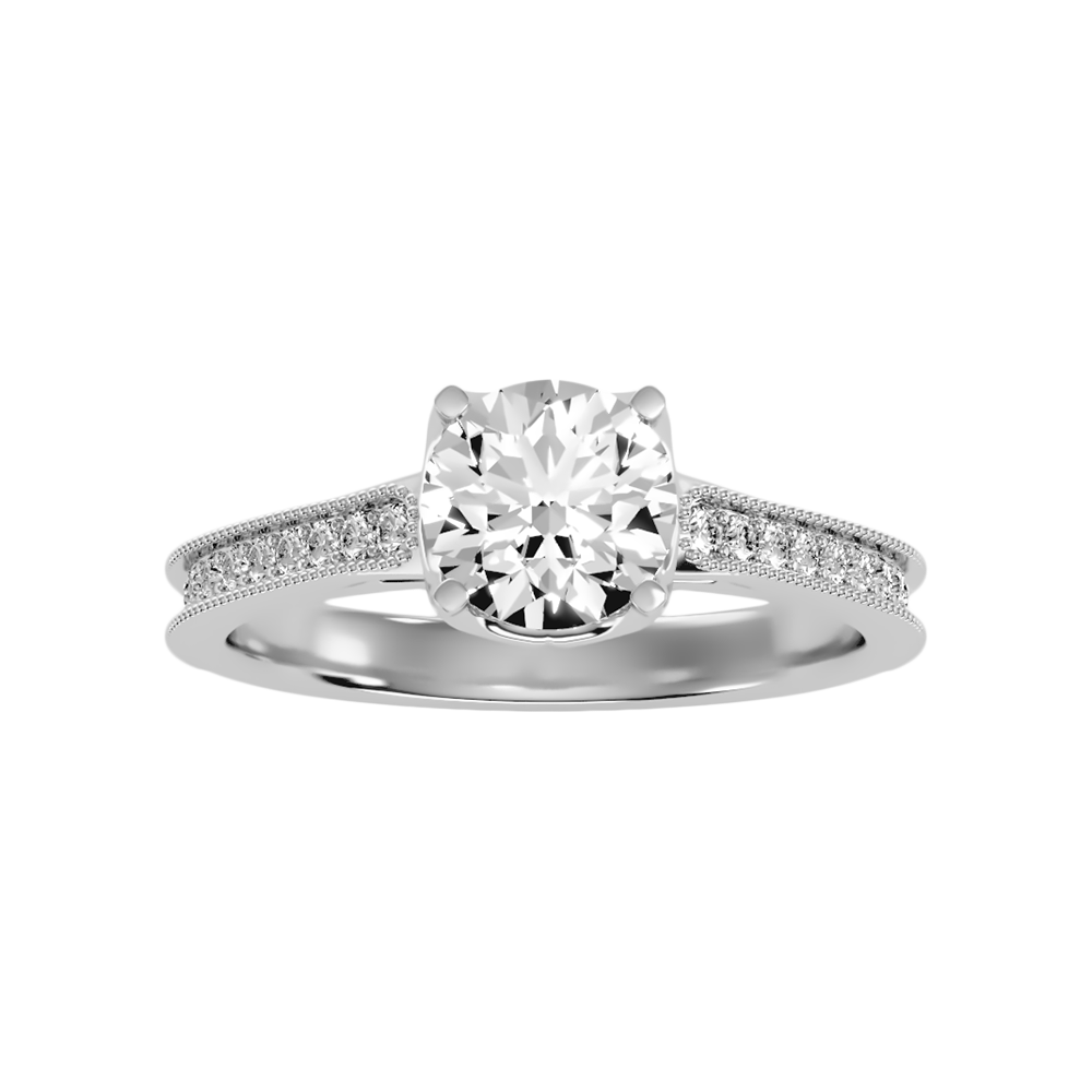 Serendipity Solitaire Ring - Three