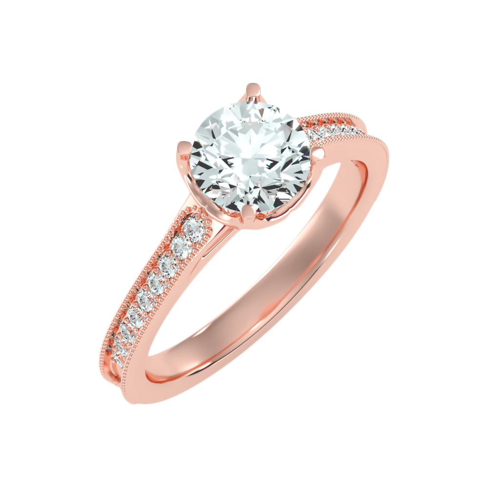 Serendipity Solitaire Ring - Five