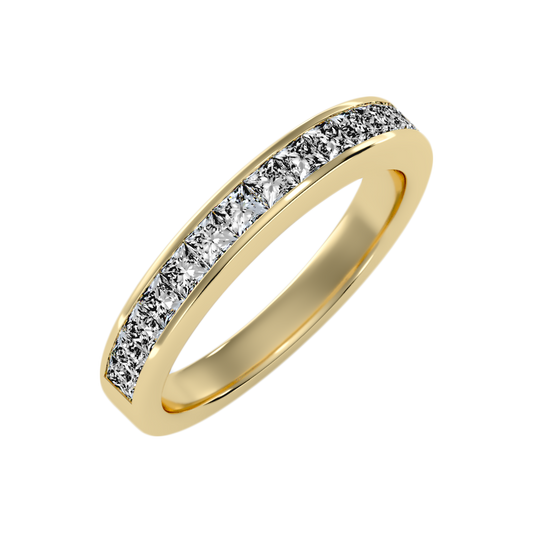 Serene Half Eternity Band - One
