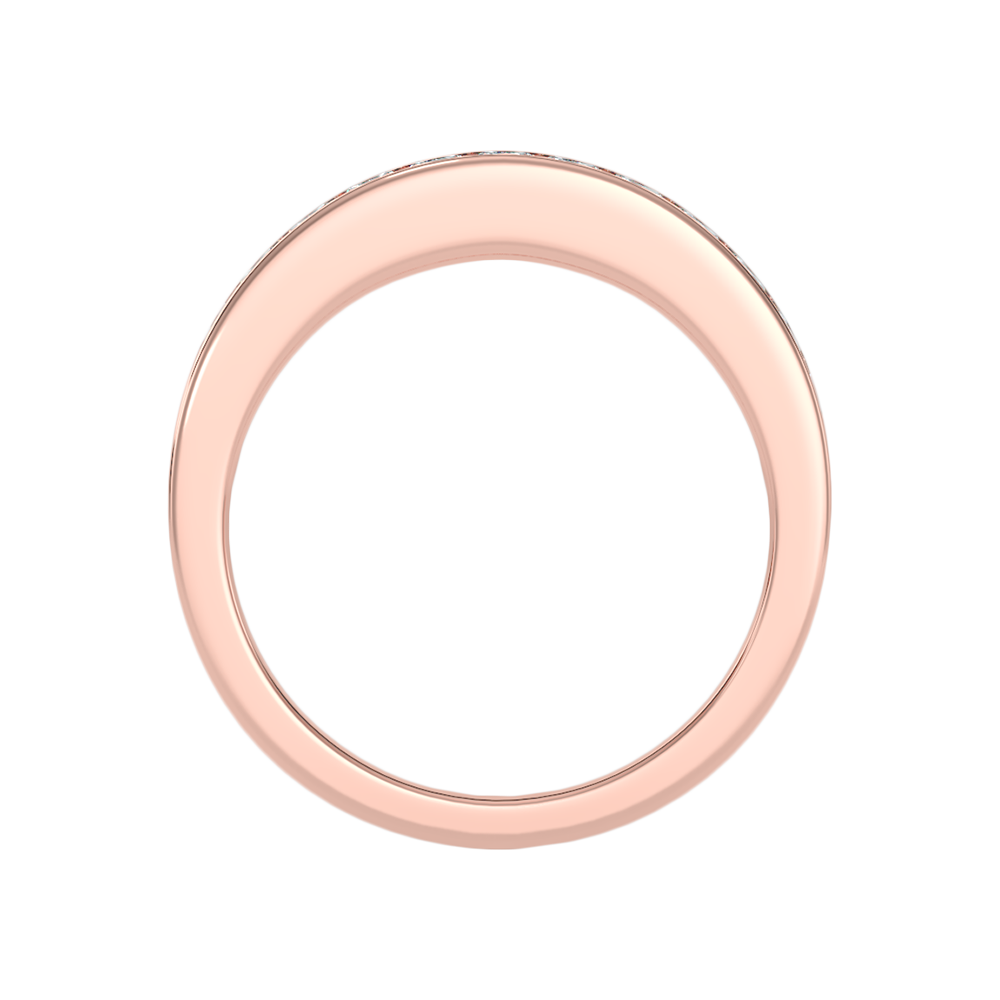 Serene Half Eternity Band - Twelve