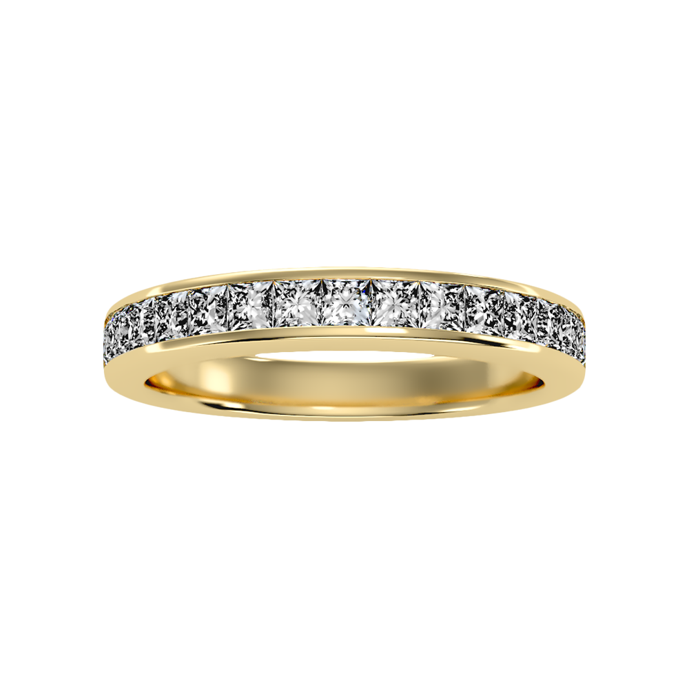 Serene Half Eternity Band - Three