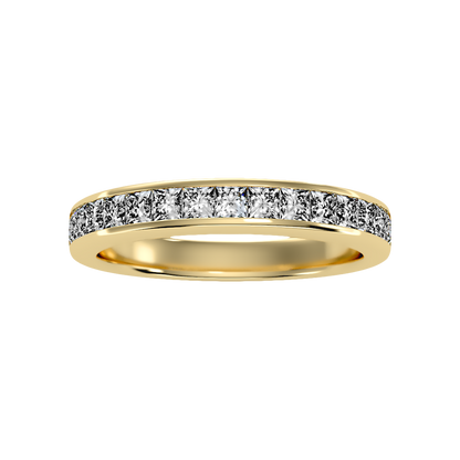 Serene Half Eternity Band - Three