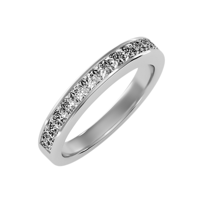 Serene Half Eternity Band - Five