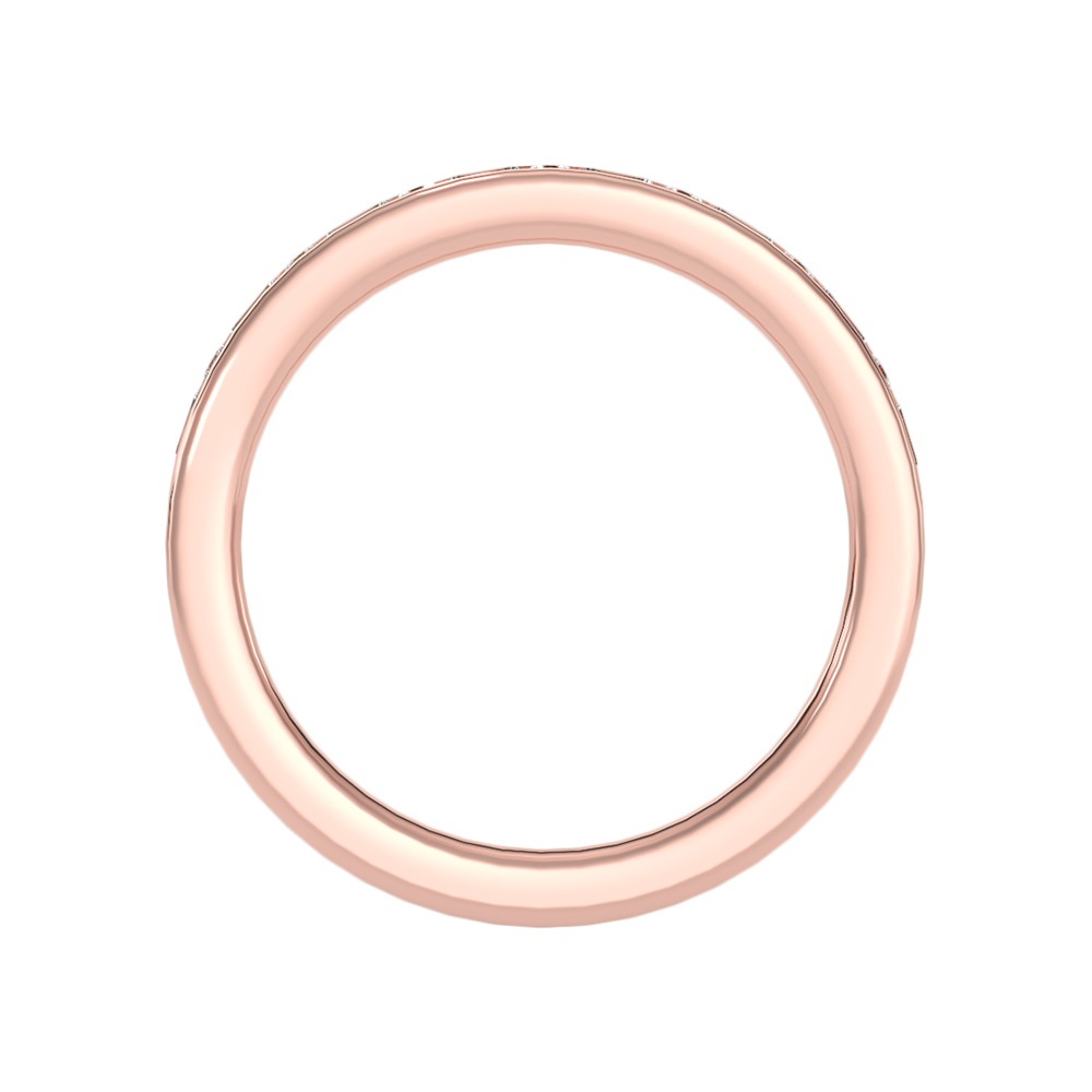 Shane Half Eternity Band In 925 Sterling Silver - Eight
