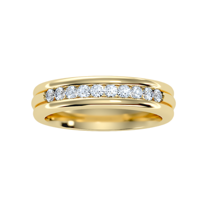 Shase Half Eternity Band - Ten